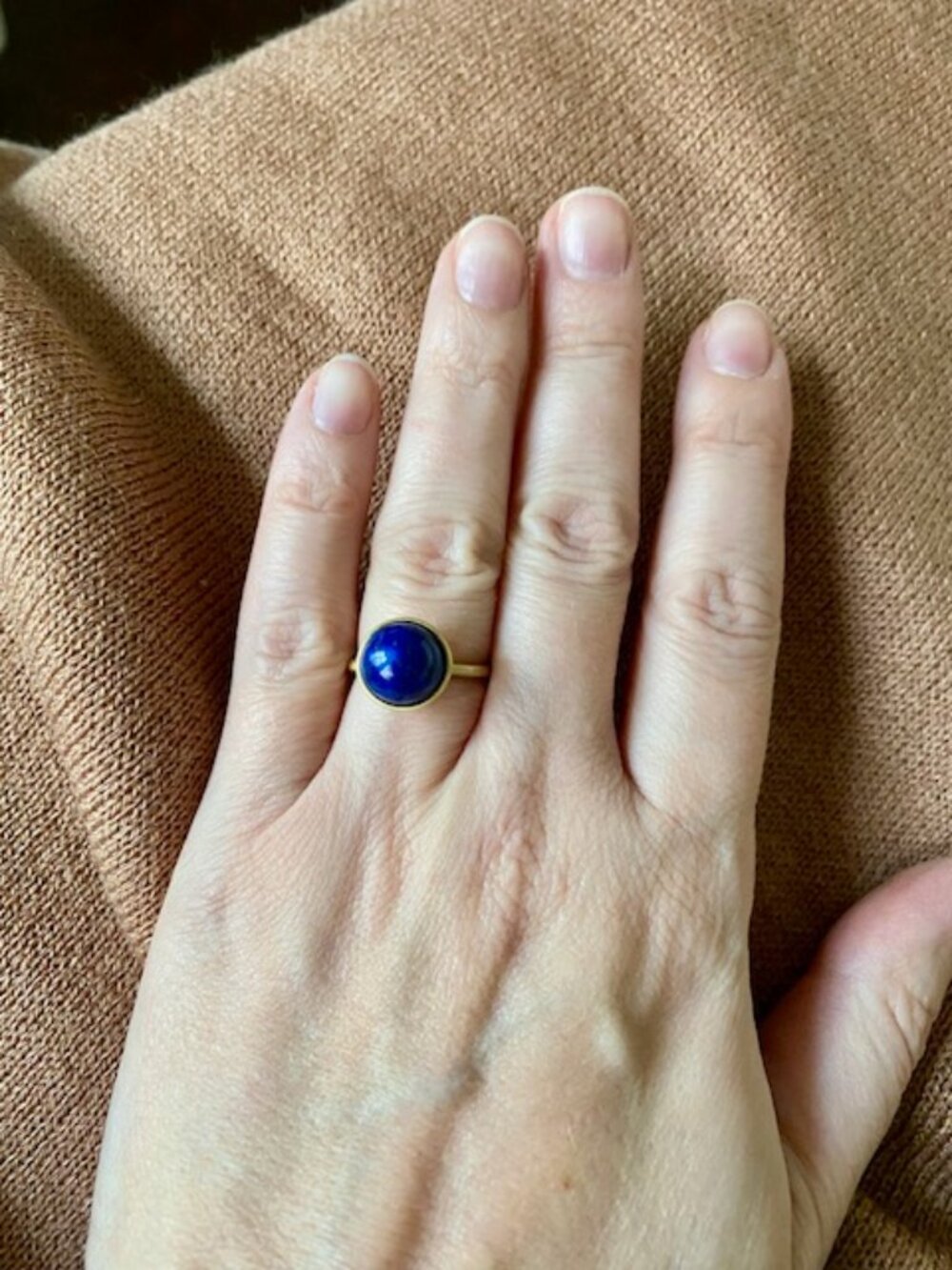 Pilgrim cabochon adjustable ring - New without tags